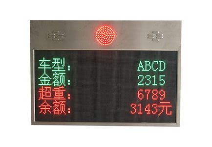 費額顯示器
